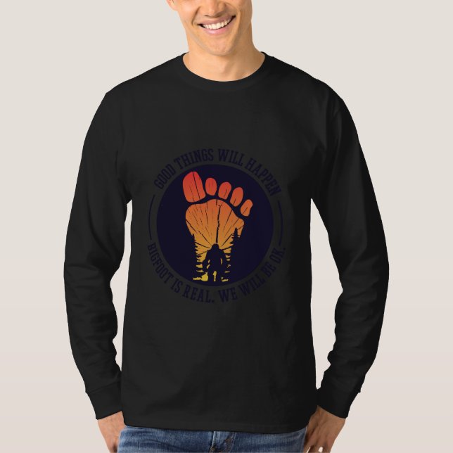 T-shirt Citation de champion de cache-cache Sasquatch (Devant)
