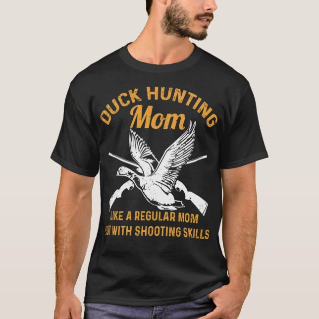 T-shirt Citation de chasse au canard pour votre maman de c (Devant)