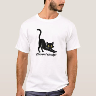 T-shirt citation de chat drôle recto et verso