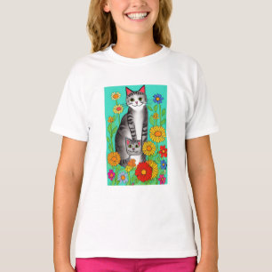 T-shirt Citation de chats et de chatons en plastique migno