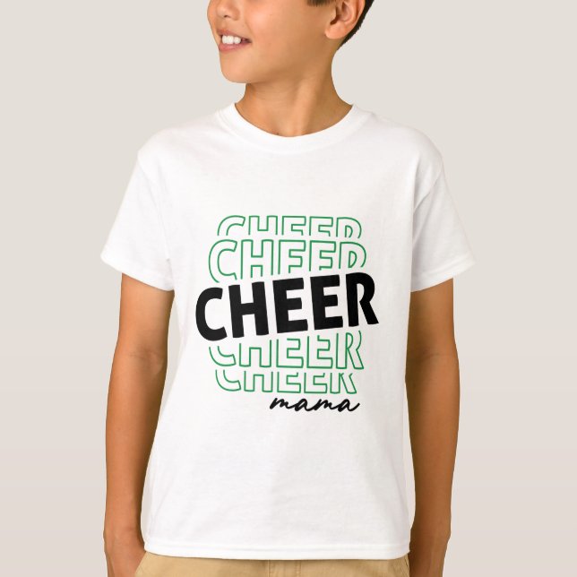 T-shirt Citation de Cheer Mama pour la compétition de chee (Devant)