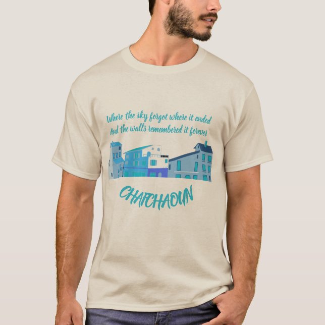 T-Shirt Citation de Chefchaouen (Devant)