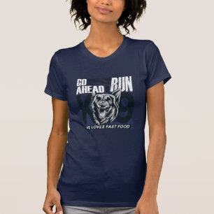 T-shirt Citation de chien de police