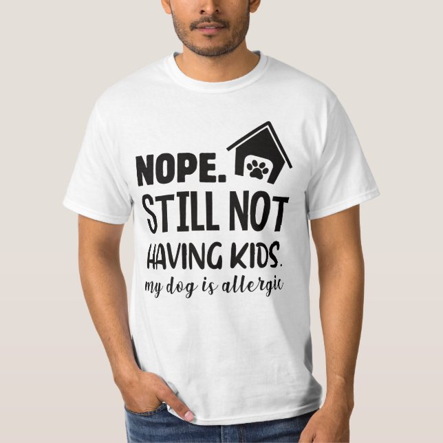 T-shirt citation de chien drôle (Devant)