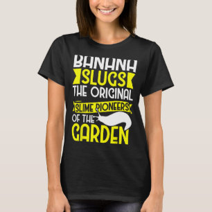T-shirt Citation de collecte de l'escargot à la banane pou