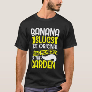 T-shirt Citation de collecte d'escargot de banane pour att