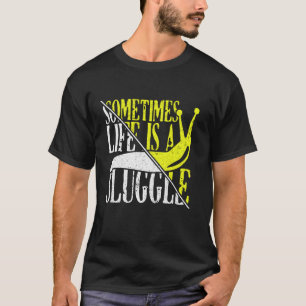 T-shirt Citation de collecte d'escargot de banane pour att