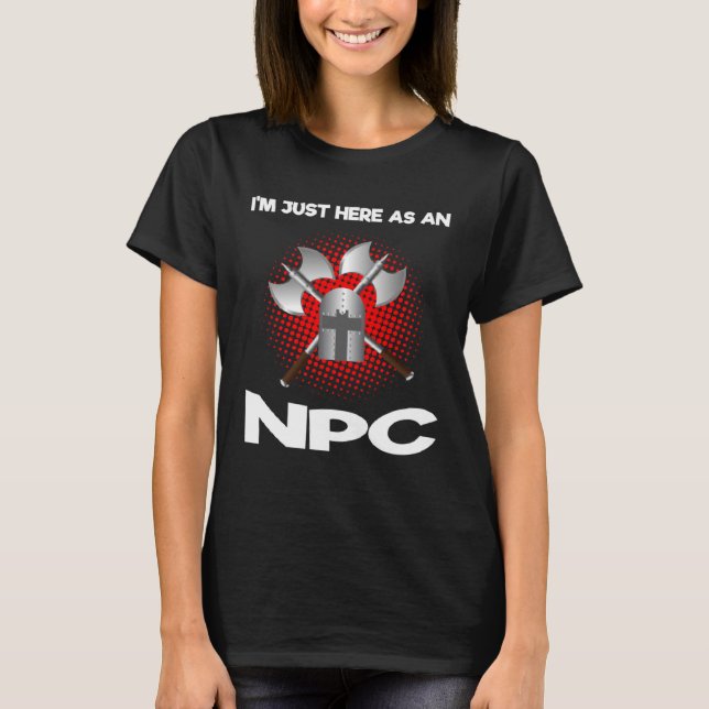 T-shirt Citation de combat d'épée pour rôle d'action en di (Devant)