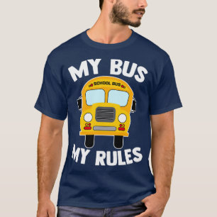 T-shirt Citation De Conducteur De Bus Scolaire Pour Un Amo