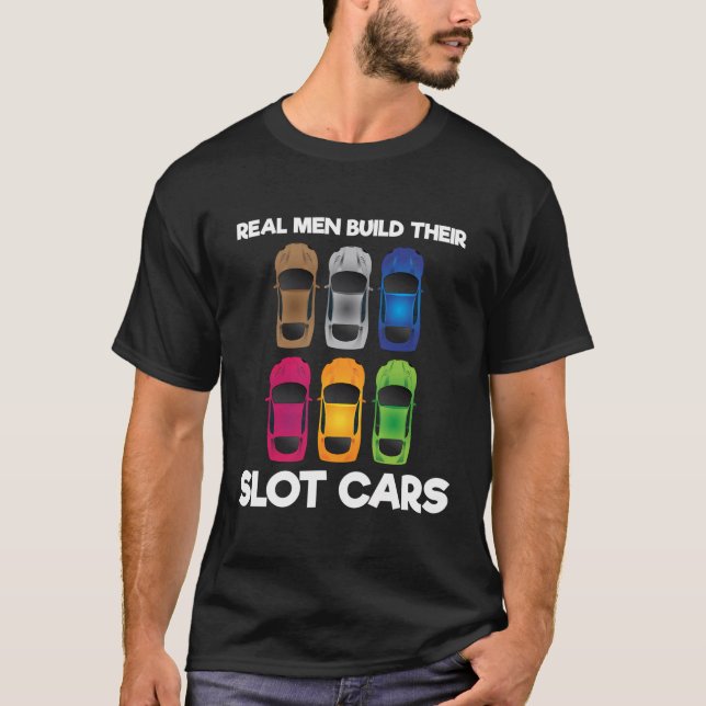 T-shirt Citation De Course De Mini Voiture Pour Slot Car T (Devant)