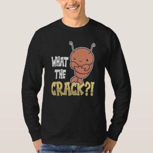 T-shirt Citation De Crack Pour Un Ventilateur De Crabe