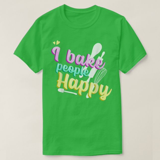 T-shirt Citation De Cuisine I Cookie Baker Pâtisserie Chef (Design devant)