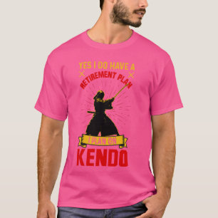 T-shirt Citation de design d'art martial japonais Kendo  2