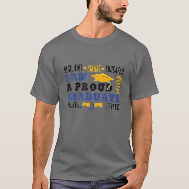 T-shirt Citation de diplômes d'enseignement (Devant)