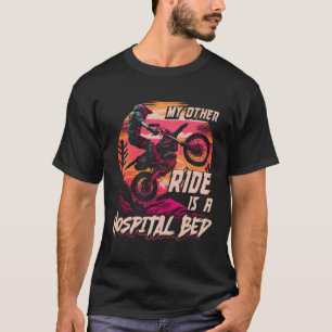 T-shirt Citation de dommage Motocross Vélo de la nuit