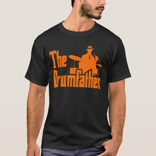 T-shirt Citation De Drumpère Pour Drummer (Devant)