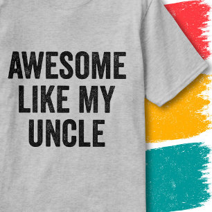 T-shirt Citation de Famille Drôle Vintage Génial Comme Mon