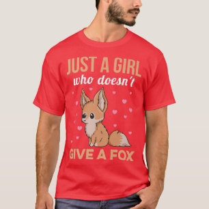 T-shirt Citation de Fennec Vixen pour un expert Fennec Fox