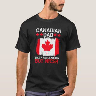 T-shirt Citation De Fierté De Mens Canada Pour Votre Fière