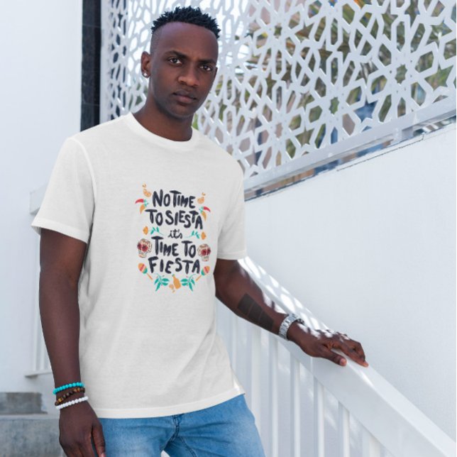 T-shirt Citation de Fiesta mexicaine (Créateur téléchargé)