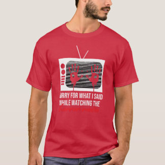 T-shirt Citation de film d'horreur drôle ami