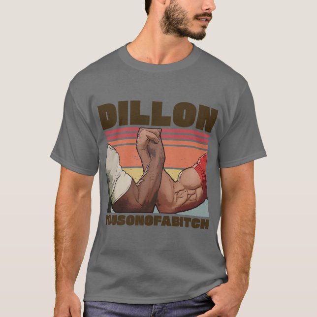 T-shirt Citation de film Predator Dillon (Devant)