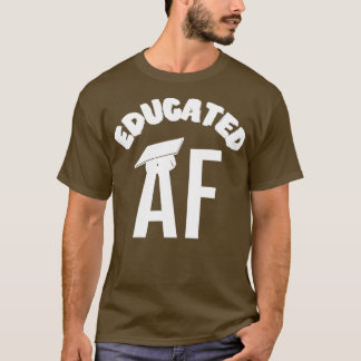 T-shirt Citation de fin d'études amusante de la AF instrui