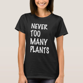 T-shirt Citation de fleuriste pour un de plantation et d