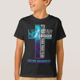 T-shirt Citation de foi chrétienne pour la santé mentale P