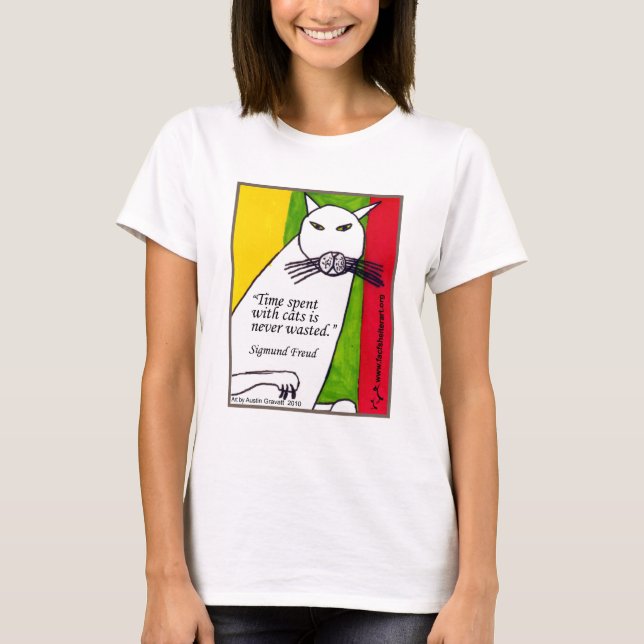 T-shirt Citation de Freud (Devant)