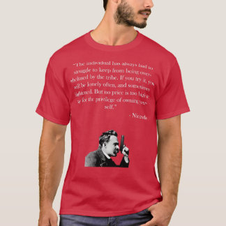 T-shirt Citation de Friedrich Nietzsche