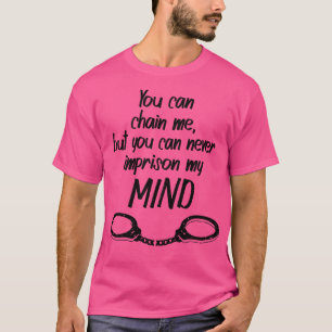 T-shirt Citation de Gandhi Liberté Chains Inspiration de l