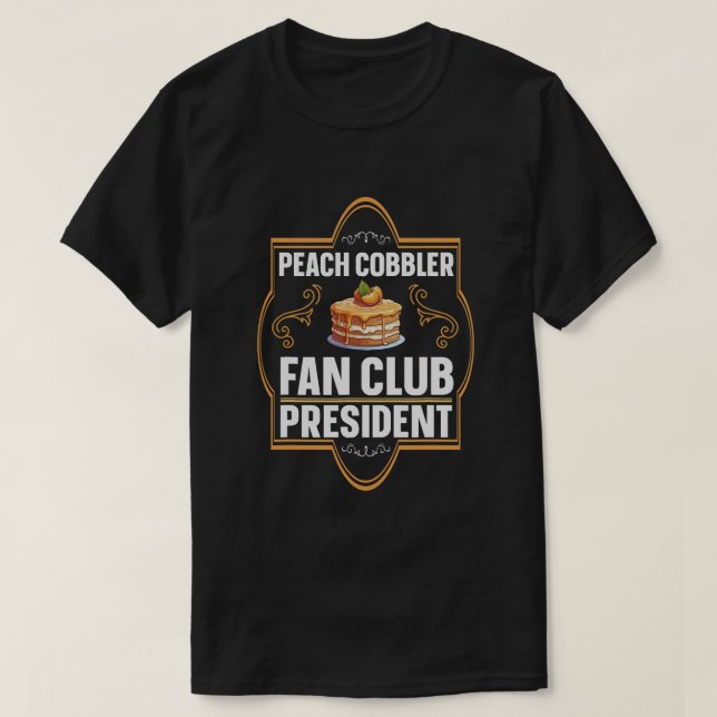 T-shirt Citation de gâteau de cordonnier de pêche pour un  (Design devant)