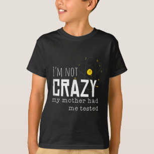 T-shirt Citation de geek de chimie cool Blagues Je ne suis