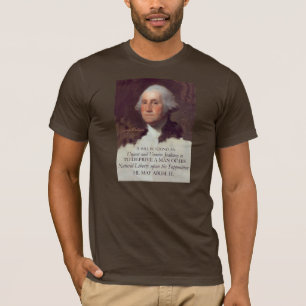 T-shirt Citation de George Washington sur la liberté