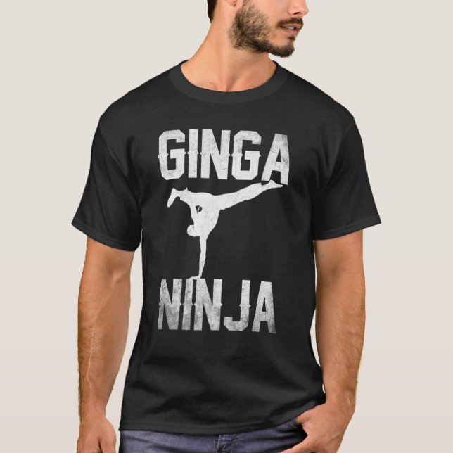 T-shirt Citation de Ginga Ninja Ginger (Devant)