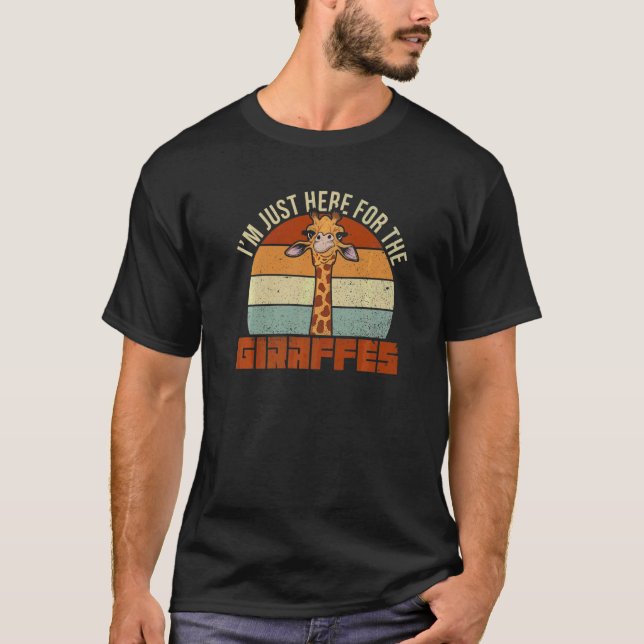 T-shirt Citation De Giraffe Pour Une Giraffe (Devant)