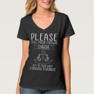 T-shirt Citation de guérison de chakra pour guérisseur d'é
