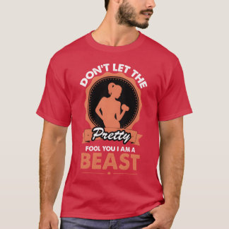 T-shirt Citation de gym de musculation Citation de sport d