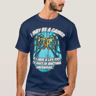 T-shirt Citation de jeu amis nerd drôles