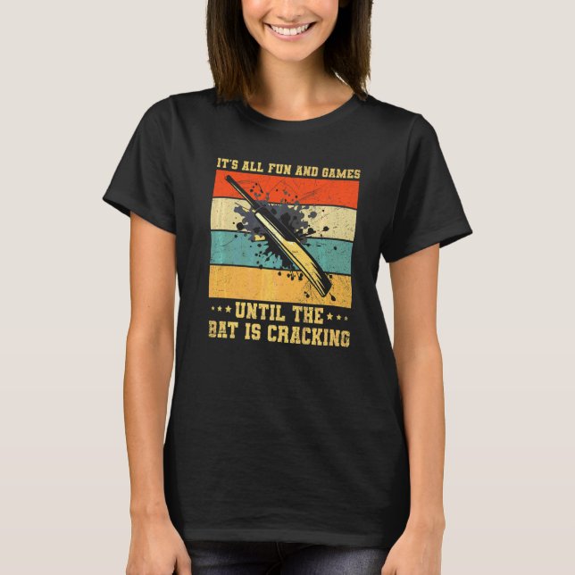 T-shirt Citation De Jeu De Cricket Pour Un Cricketer (Devant)