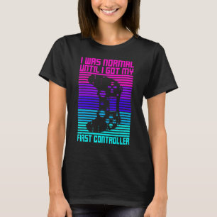 T-shirt Citation De Jeux Vidéo Pour Un Geek Contrôleur