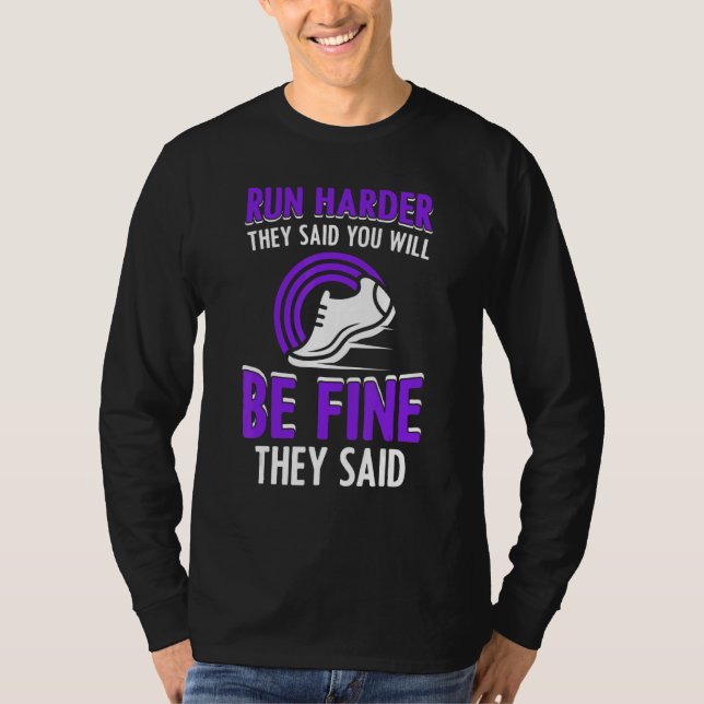 T-shirt Citation de jogging pour coureur en course 1 (Devant)