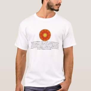 T-shirt CITATION de Johann Wolfgang von Goethe