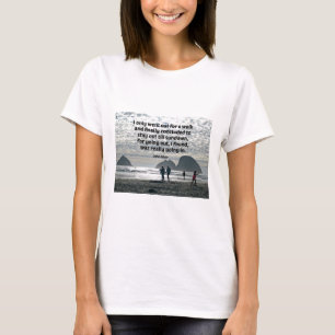 T-shirt Citation de John Muir