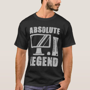 T-shirt Citation de joueur de jeu vidéo drôle légendaire P