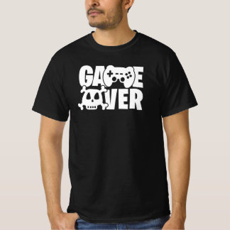 T-shirt Citation de joueur drôle Game Over