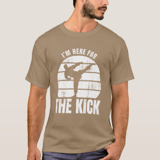 T-shirt Citation de Karateka rétro