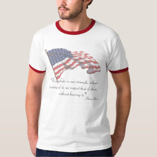 T-shirt Citation de KRW Thomas Jefferson