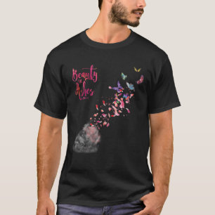 T-shirt Citation de la Bible chrétienne Isaïe 613 Beauté p